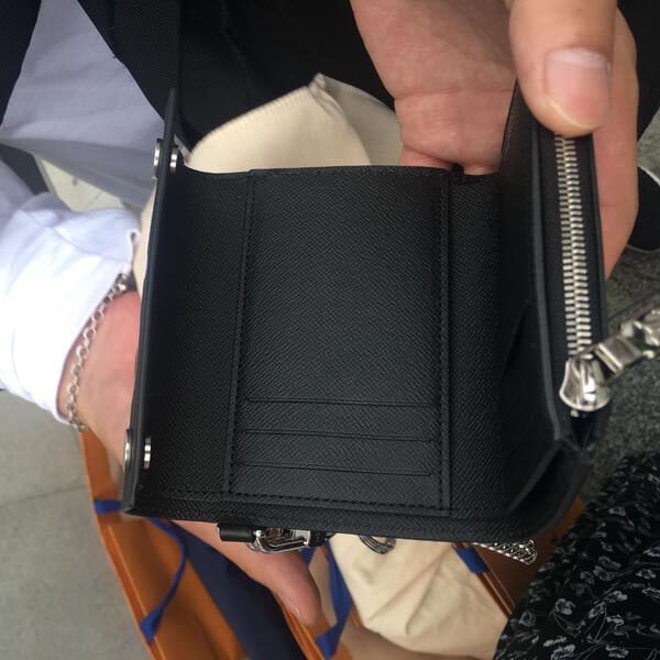 大人気★ ルイヴィトンスーパーコピー シュプリームM67711 CH.CP WALLET チェーンウォレット　三つ折り財布