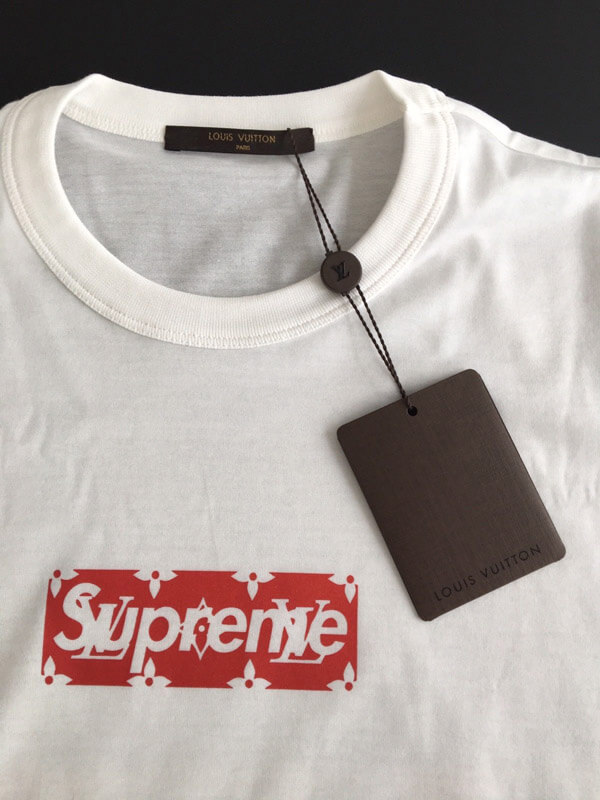 シュプリーム ルイヴィトン tシャツ 激安 偽物 17AW Box Logo Tee スーパーコピー 1A3FC6
