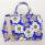 国内即納☆可愛い花柄♪《PRADA》プラダスーパーコピー  CANAPA 2WAY トートバッグ (M) B2642B