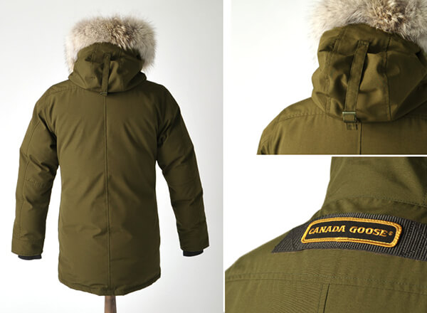 カナダグース 偽物 JASPER PARKA ジャスパー フードファー ミドルレングス ダウンジャケット コート 3438JM