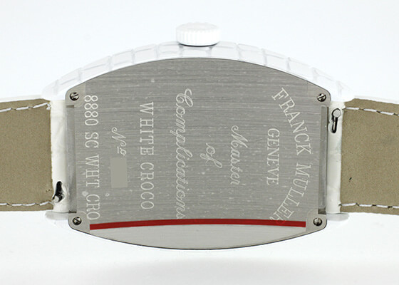 フランク・ミュラー トノウカーベックス ホワイトクロコ 8880SC WHT CRO