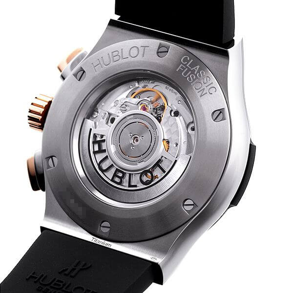 ウブロ HUBLOT クラシック フュージョン チタニウム キングゴールド クロノグラフ 521.NO.1181.RX