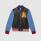 GUCCI アップリケ付き レザーボンバージャケット 474056XG425