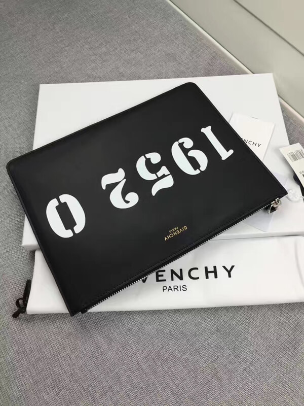17/18AW GIVENCHY ジバンシィスーパーコピー 1952 0 スターパッチ レザーポーチ BK06072273001