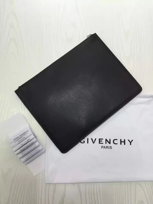 2017新作*GIVENCHY ジバンシィスーパーコピー*スタープリントレザークラッチバッグ