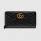 2017年春夏新作*GUCCI グッチ スーパーコピー* GGマーモント ラウンドジッパー長財布☆443123 DRW1T 1000/pelle nera