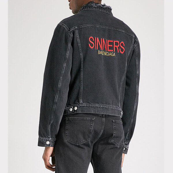 バレンシアガ スーパーコピー デニムジャケット SINNERS