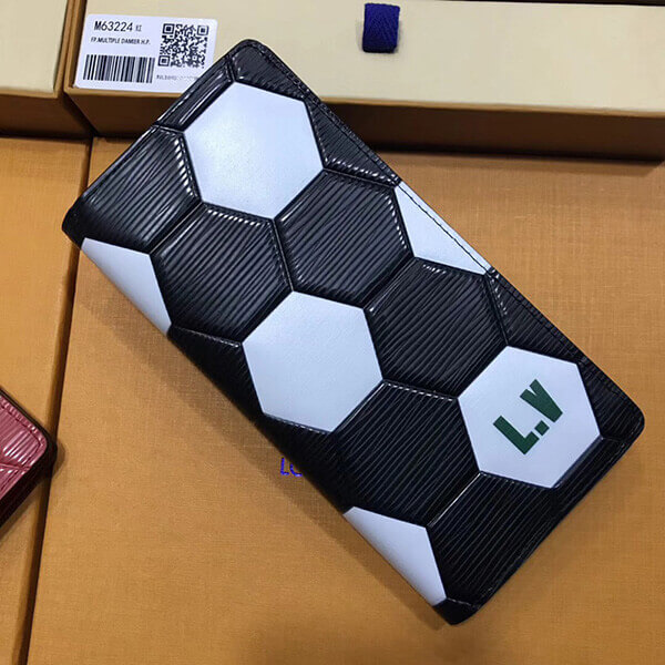 ルイ・ヴィトン  FIFA W杯 限定 ポルトフォイユ・ブラザ すぐ届く M63294/M63230