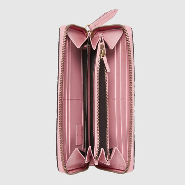 2019新作人気 グッチスーパーコピー さくらんぼ付き ZIP 長財布