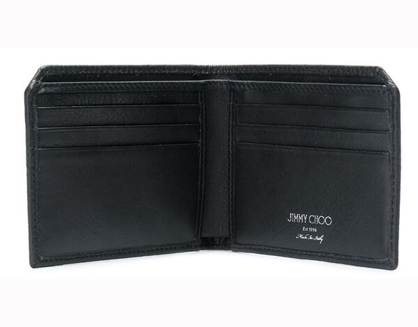 2018-19AW Jimmy Choo コピー Murray スターエンボス 折りたたみ財布