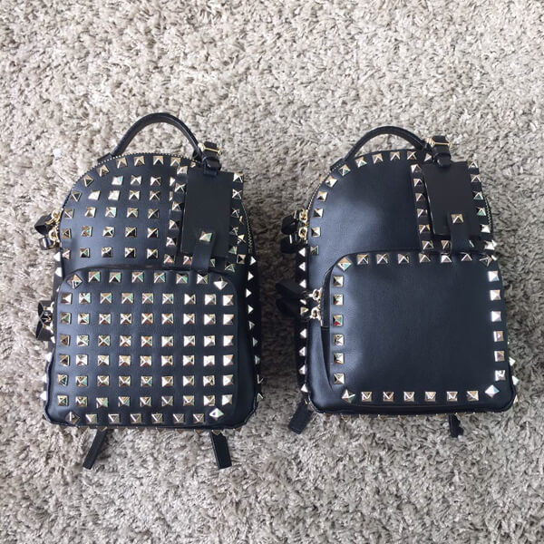 2018新作 ヴァレンティノ ヴァレンティノスーパーコピー　RockStud leather mini backpack