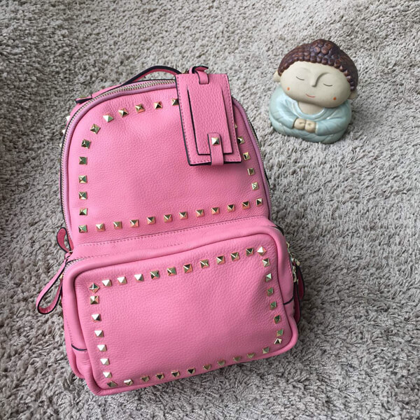 2018AW ヴァレンティノ ヴァレンティノスーパーコピー　バックパック　大 Pink！