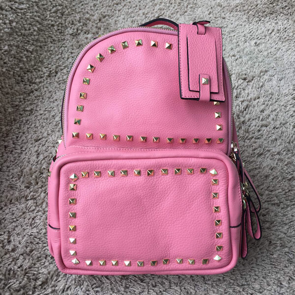 2018AW ヴァレンティノ ヴァレンティノスーパーコピー　バックパック　大 Pink！