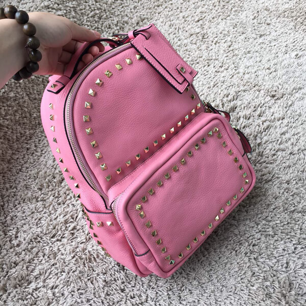 2018AW ヴァレンティノ ヴァレンティノスーパーコピー　バックパック　大 Pink！
