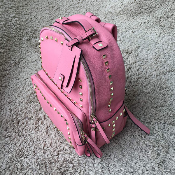 2018AW ヴァレンティノ ヴァレンティノスーパーコピー　バックパック　大 Pink！