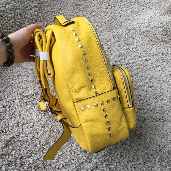 2018SS ヴァレンティノ ヴァレンティノスーパーコピー　バックパック　大 Yellow！