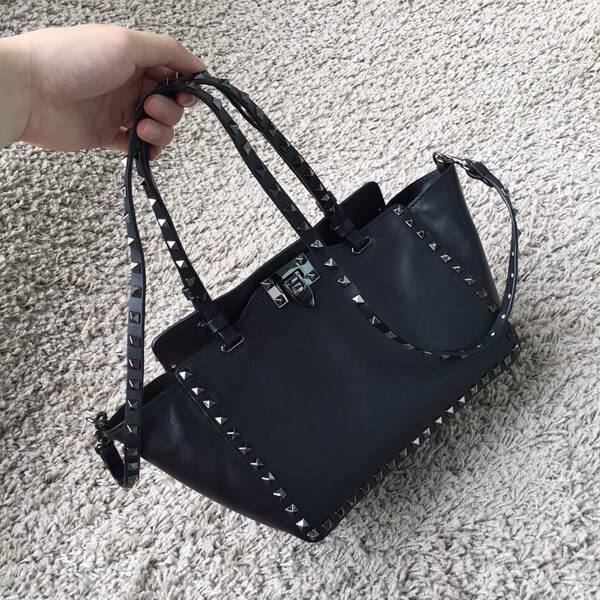 2018AW★ヴァレンティノ ヴァレンティノスーパーコピー ミニ ロックスタッド 2WAY Rockstud