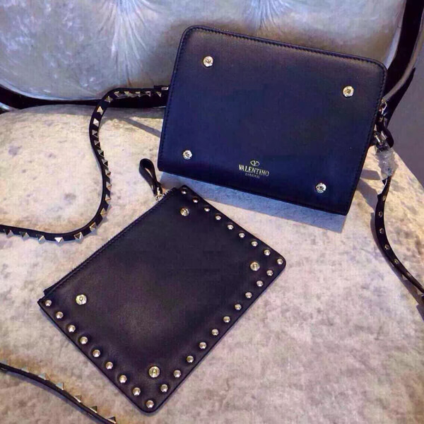2018新作 セレブ愛用 ∞∞ヴァレンティノ ヴァレンティノスーパーコピー∞∞ Rockstudショルダーバッグ☆