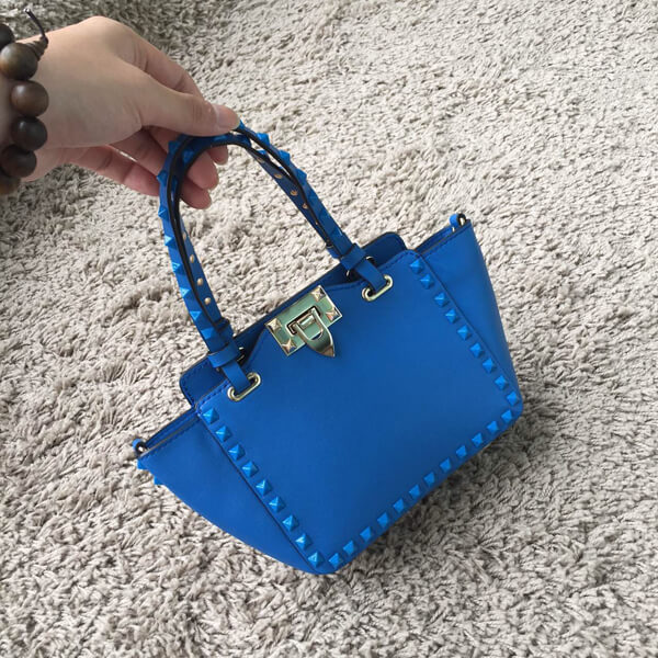2018AW★ヴァレンティノ ヴァレンティノスーパーコピー ミニ ロックスタッド 2WAY Rockstud