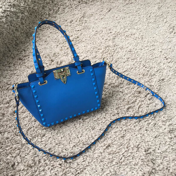 2018AW★ヴァレンティノ ヴァレンティノスーパーコピー ミニ ロックスタッド 2WAY Rockstud
