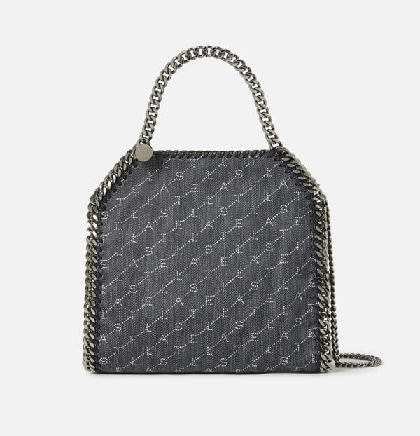 19SS★【Stella McCartney】Falabella ステラマッカートニースーパーコピー ロゴデニム トートバッグ 371223W84684061