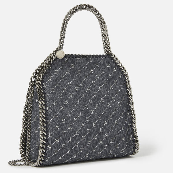 19SS★【Stella McCartney】Falabella ステラマッカートニースーパーコピー ロゴデニム トートバッグ 371223W84684061