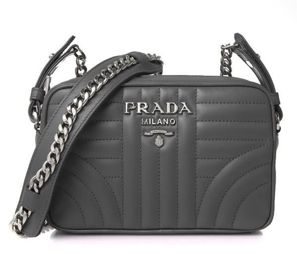 2019新作素敵 PRADA プラダスーパーコピー★ダイアグラム レザークロスボディーバッグ