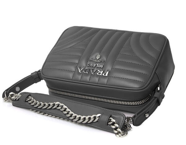 2019新作素敵 PRADA プラダスーパーコピー★ダイアグラム レザークロスボディーバッグ