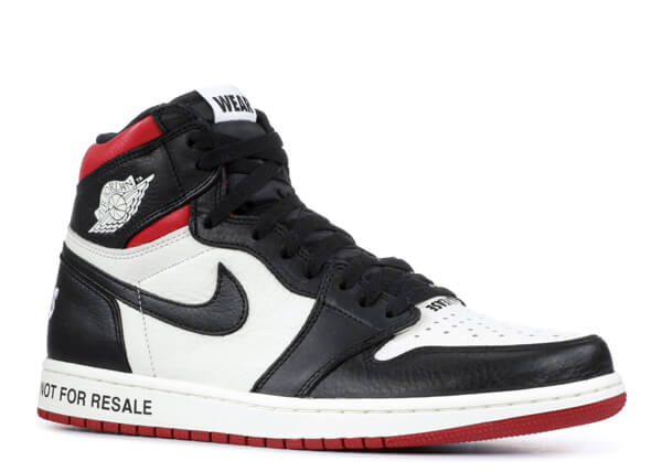 最高の履き心地！ナイキAIR JORDAN 1 not for resale 偽物 861428 106