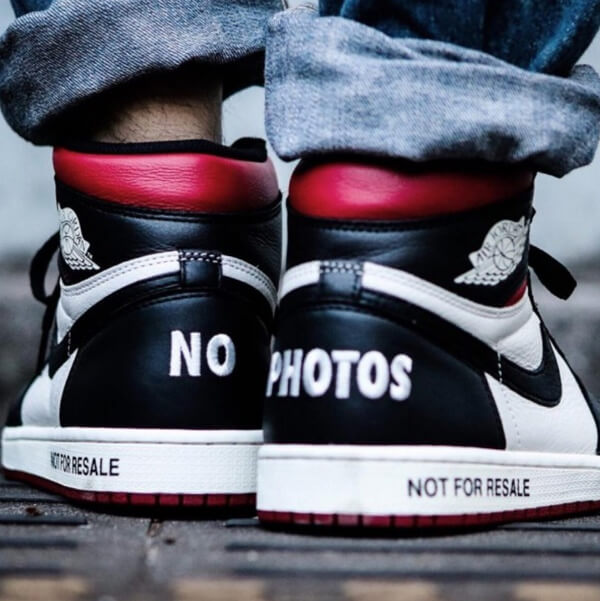 最高の履き心地！ナイキAIR JORDAN 1 not for resale 偽物 861428 106
