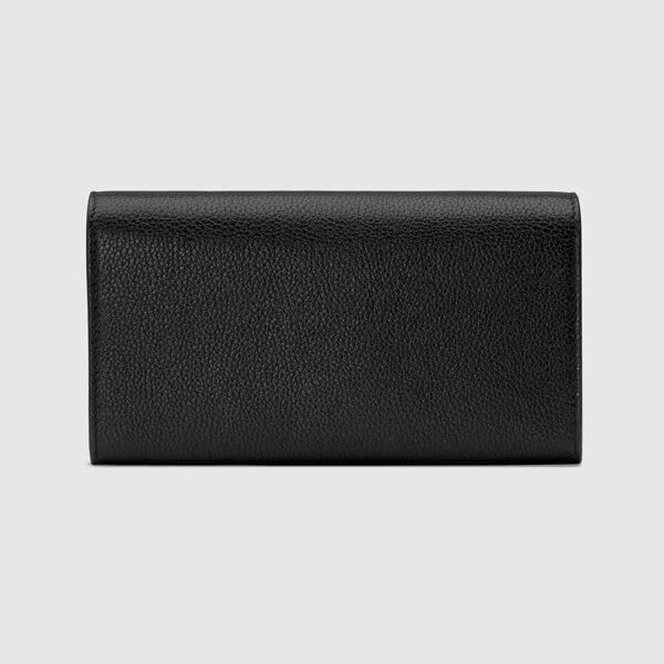 2019新作入荷【グッチ】グッチスーパーコピー*ズゥミ*レザーコンチネンタルウォレット*長財布 573612 1B90X 1000