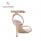 2019新作 【Valentino ヴァレンティノスーパーコピー】Rockstud Leather Ankle-Wrap Sandal
