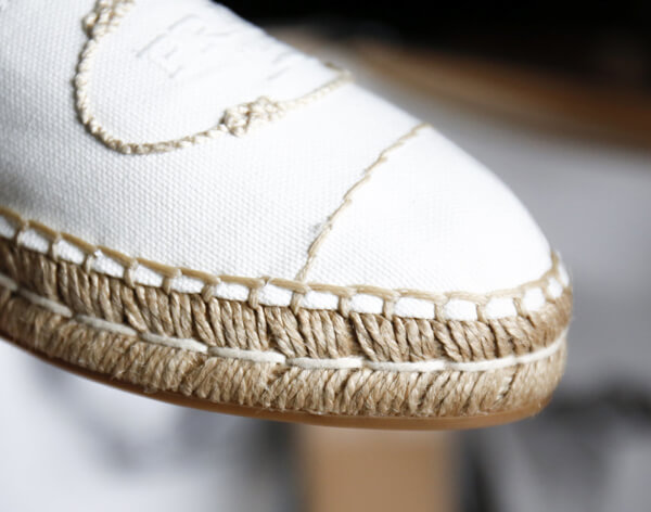 プラダ コピー LOGO STITCHES ESPADRILLE 1S619I-3KBO-F0K1H