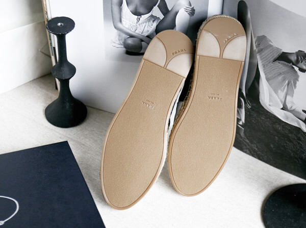 プラダ コピー LOGO STITCHES ESPADRILLE 1S619I-3KBO-F0K1H