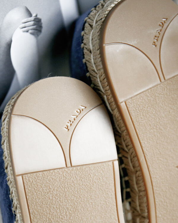 プラダ コピー LOGO STITCHES ESPADRILLE 1S619I-3KBO-F0K1H