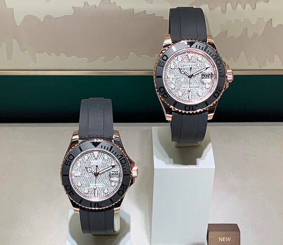 ロレックス スーパーコピー ヨットマスター 40mm パヴェダイヤ 126655