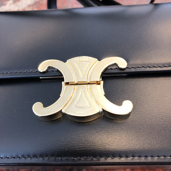 セリーヌ ショルダーバッグ スーパーコピー SMALL"TRIOMPHE"SHINY CALFSKIN (3色)