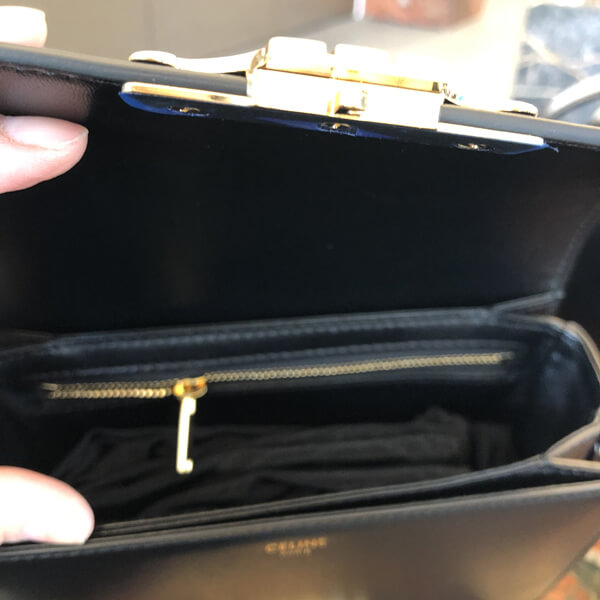 セリーヌ ショルダーバッグ スーパーコピー SMALL"TRIOMPHE"SHINY CALFSKIN (3色)