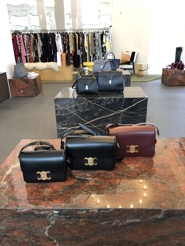 セリーヌ ショルダーバッグ スーパーコピー SMALL"TRIOMPHE"SHINY CALFSKIN (3色)