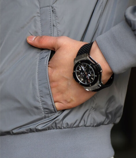 MONCLER 2019 MIROIR トリコロールライン ブルゾン GRAY ジャケット