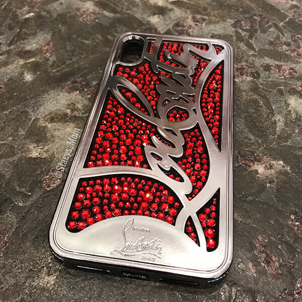 クリスチャンルブタン 豪華なレッド・ストラスの派手さで絶対に勝ち「iPhone XS Max」