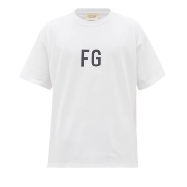 ★大人気★Fear Of God FG Logo T-shirt スーパーコピー