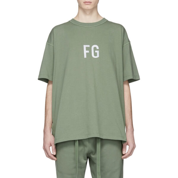 ★大人気★Fear Of God FG Logo T-shirt スーパーコピー