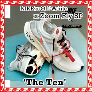Off-White ナイキ Zoom Fly オフホワイト ナイキ ズームフライ AJ4588 100