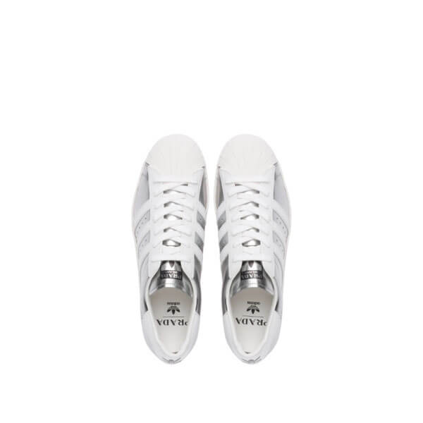 即日発送　アディダス×PRADA 偽物コラボ SUPERSTAR 限定レザースニーカー 全3色