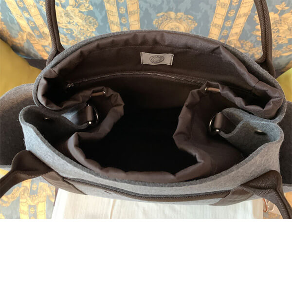 SAUT エルメス トートバッグ 偽物 AU GRAND PALAIS 2020 SAC de PANSAGE"GROOM"Feutre