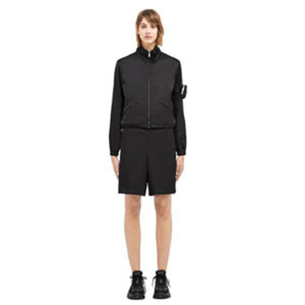 【20AW新作】プラダ PRADA Re Nylonギャバジン ジャケット 291831_1WQ8_F0002_S_202