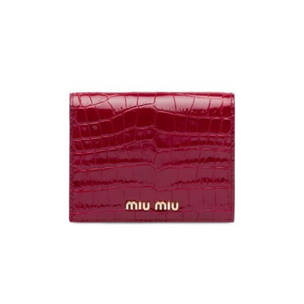 【MIU MIU】新作牛革 財布 3色