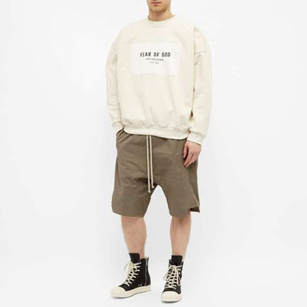 【完売必須】FEAR OF GOD ロゴクルースウェット トレーナー スーパーコピー