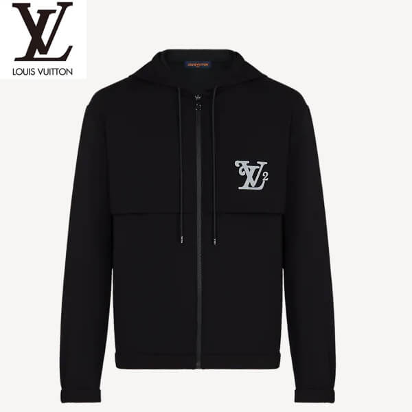 ルイヴィトン ジャケット 偽物 ジップフードブルゾンHJY14WUYS